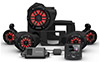 Комплект акустики с медиаресивером и усилителем Rockford Fosgate RZR14-STG4